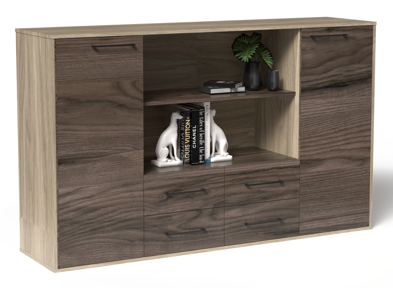 S100 Combo Display Wall Unit; 1800Wx450Dx1100H