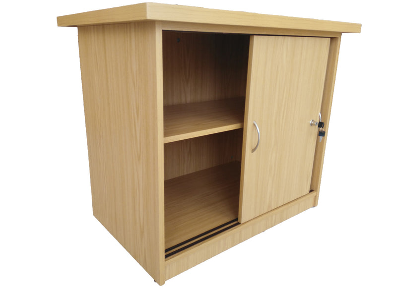 SUPER100 SLIDING DOOR CREDENZA OAK