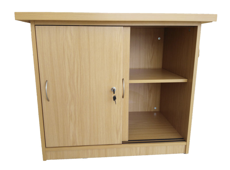SUPER100 SLIDING DOOR CREDENZA OAK