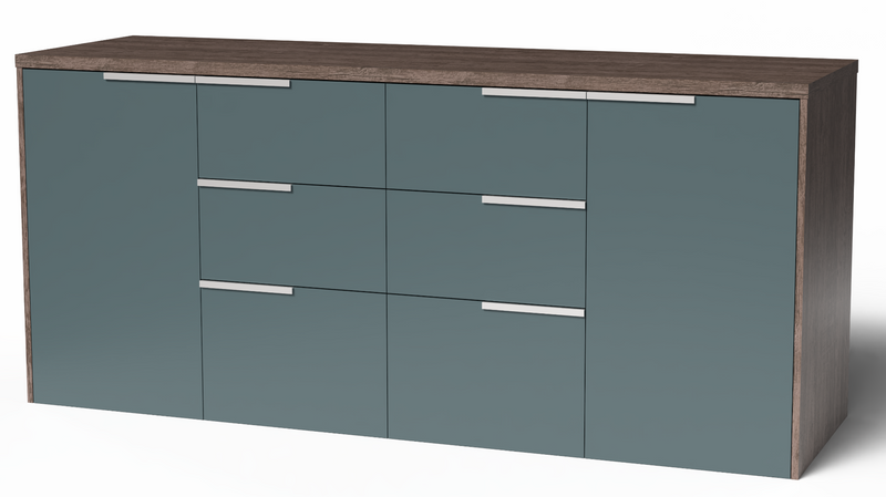 Super200 2 Doors, 6 Drawers Server Unit